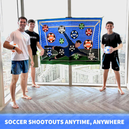 Sticky Soccer Goal