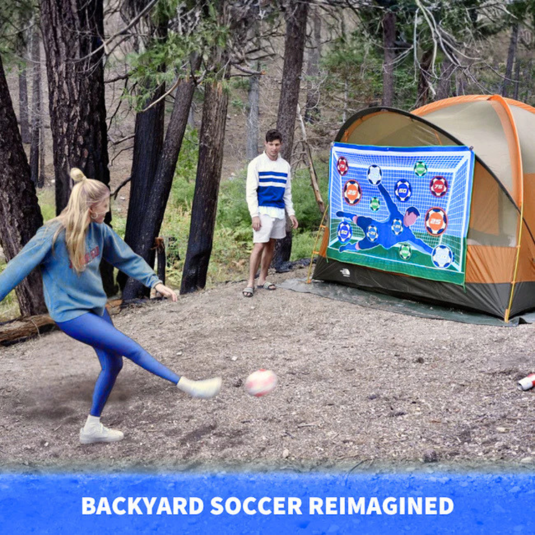 Sticky Soccer Goal
