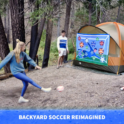 Sticky Soccer Goal